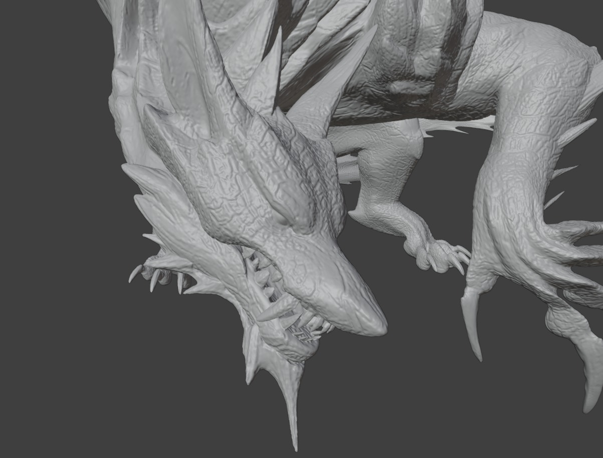 Lunagaron - Monster Hunter Rise 3D print model_1