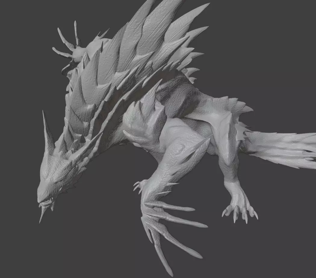 Lunagaron - Monster Hunter Rise 3D print model_0