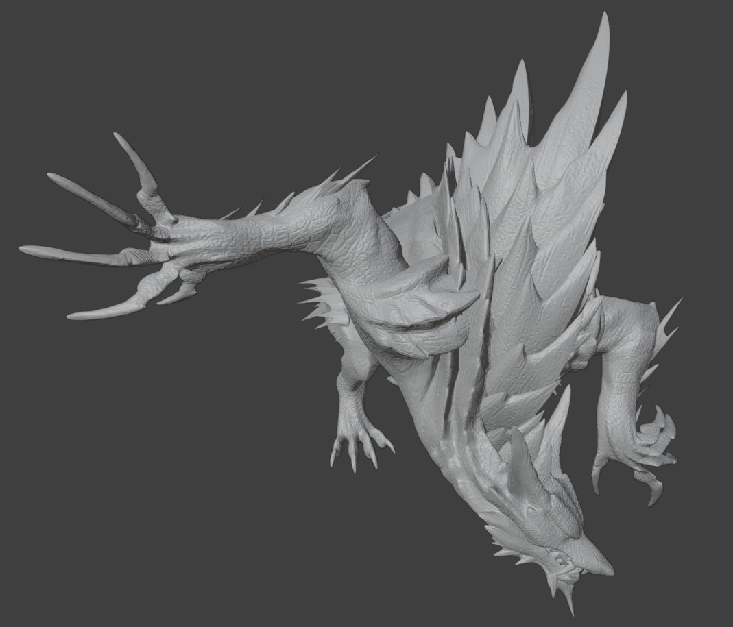 Lunagaron - Monster Hunter Rise 3D print model_2
