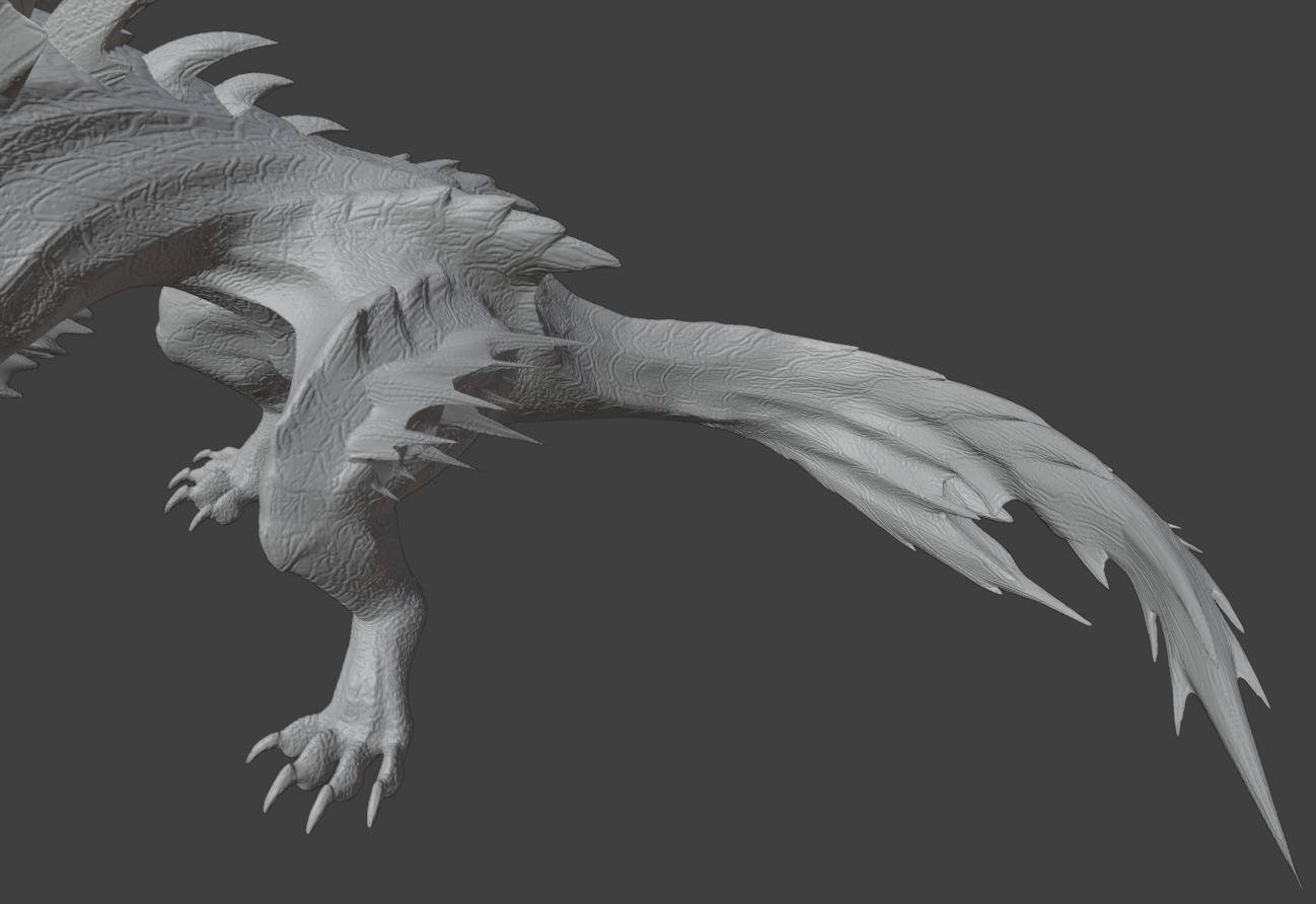 Lunagaron - Monster Hunter Rise 3D print model_3