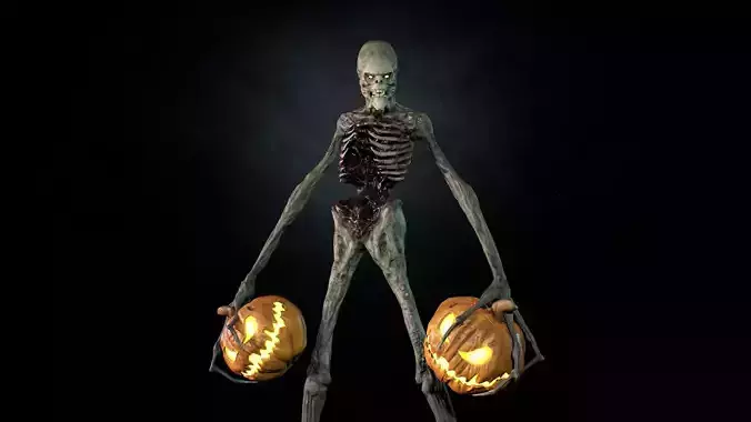 Monster 16 Low-poly 3D model