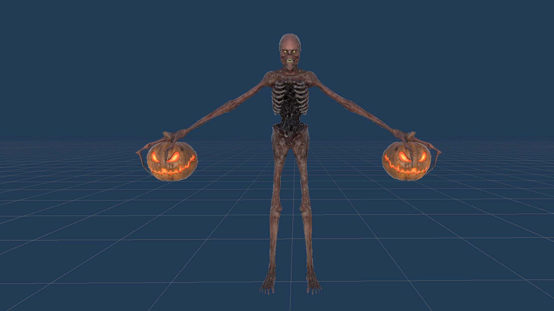 Monster 16 Low-poly 3D model_27