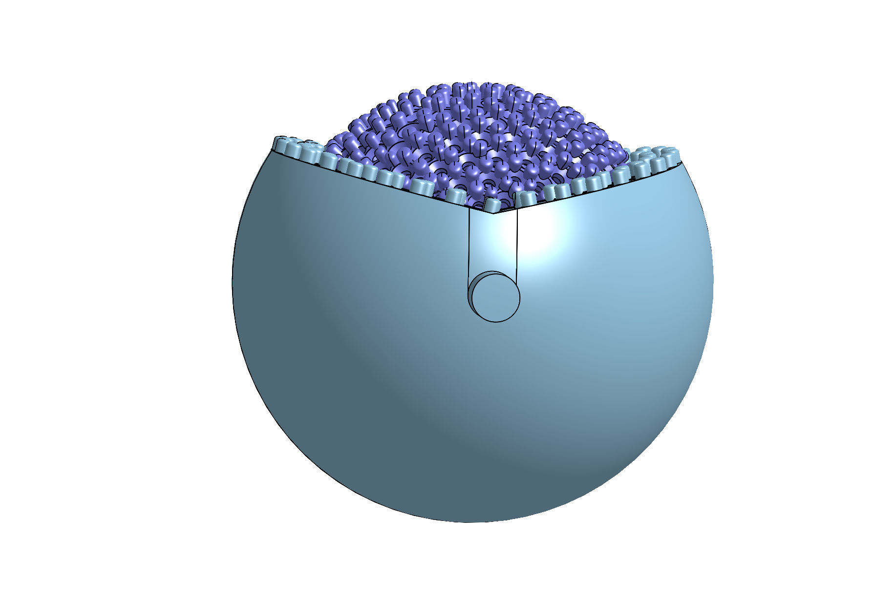 mechanism pendant  3D print model_10