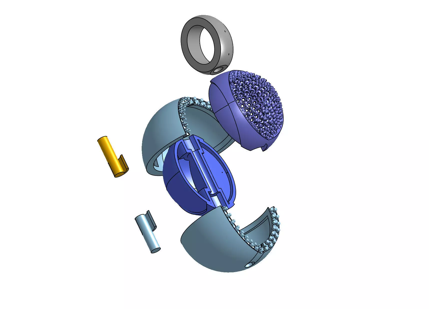 mechanism pendant  3D print model_0