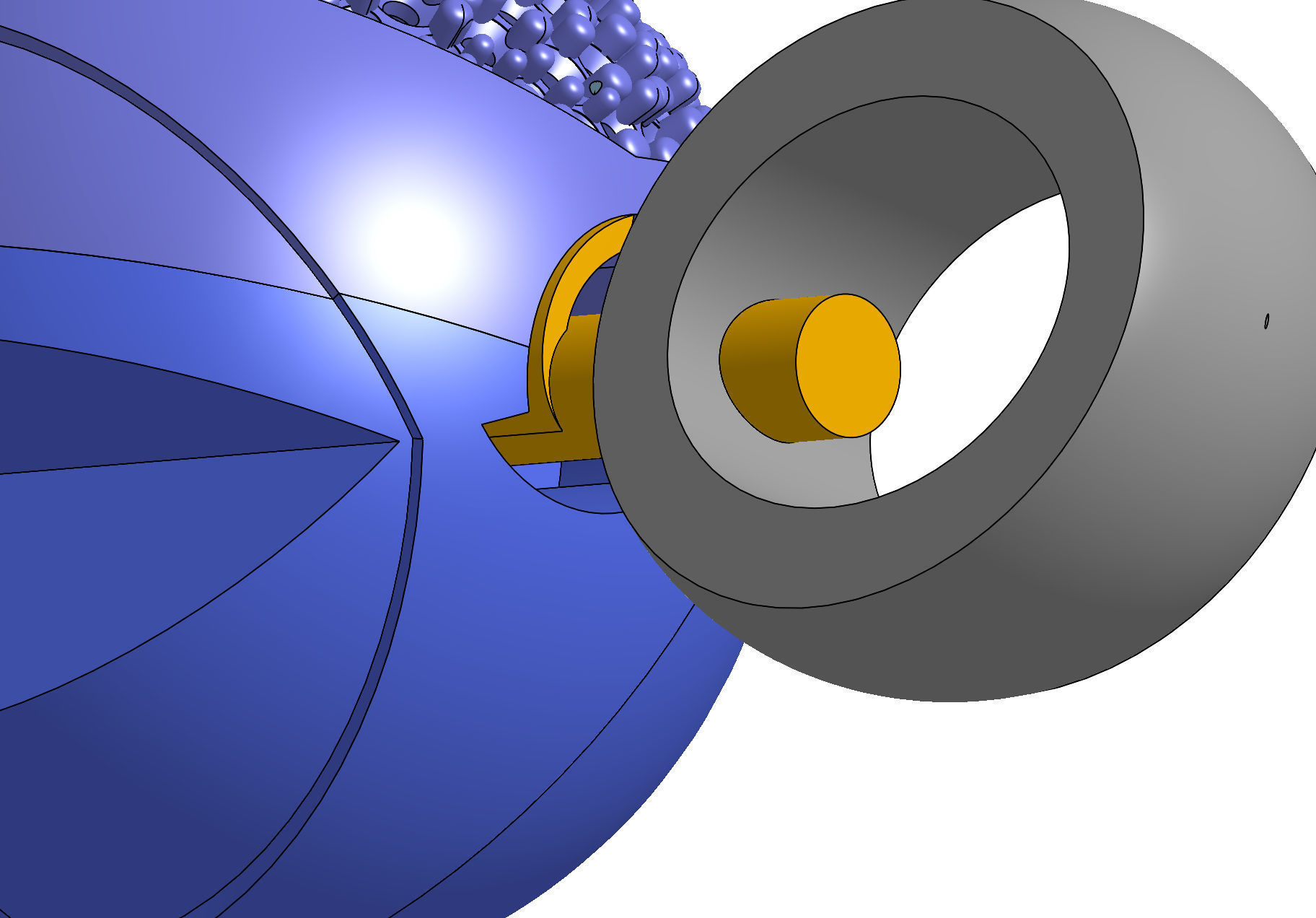 mechanism pendant  3D print model_13