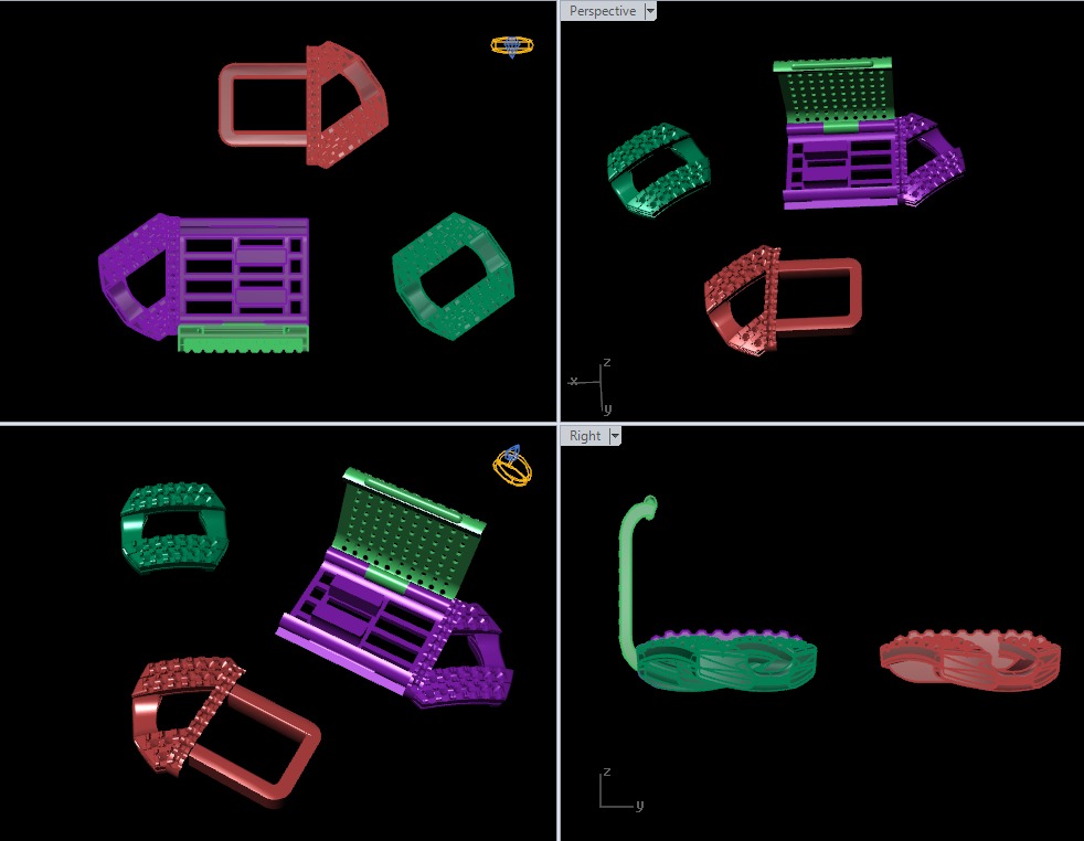 Cuban chain Full Diamond 3D print model_3