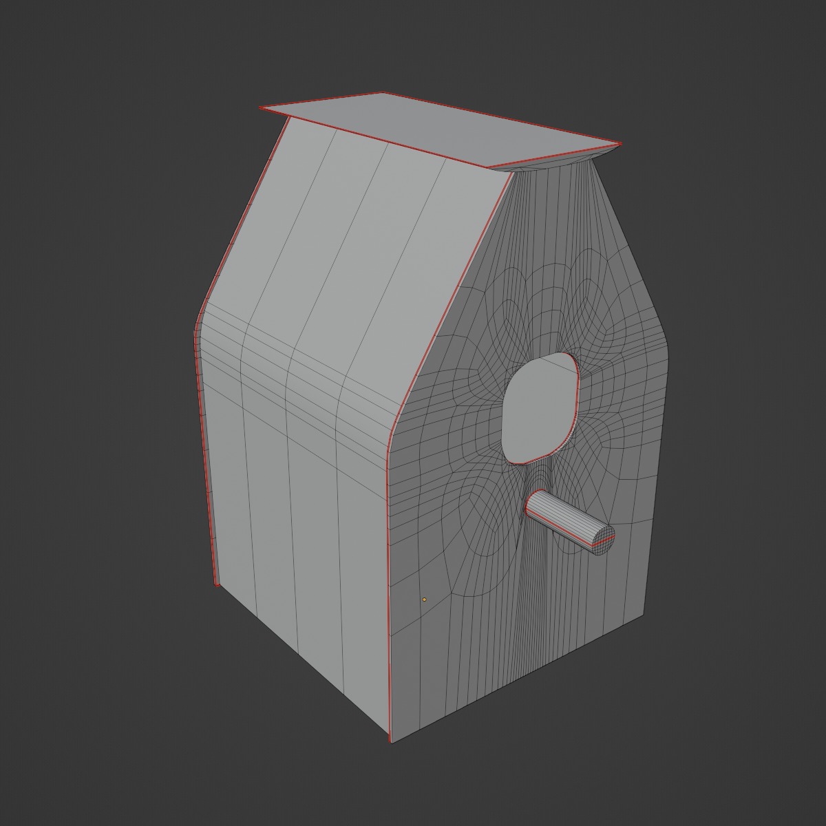 Birdhouse 01 3D model_9