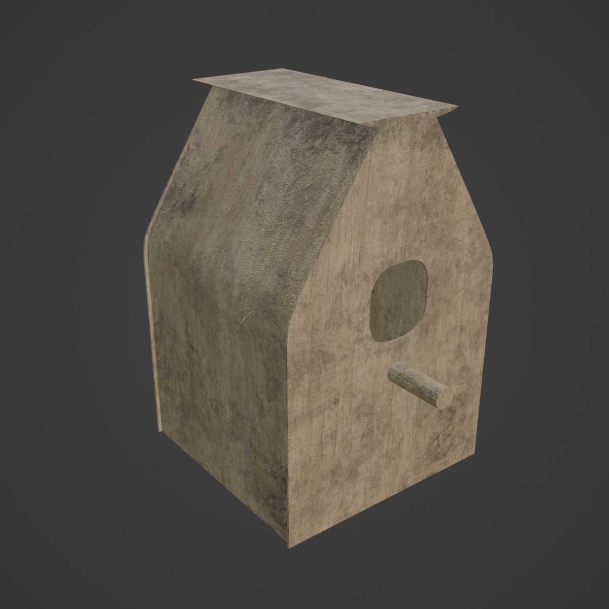 Birdhouse 01 3D model_6