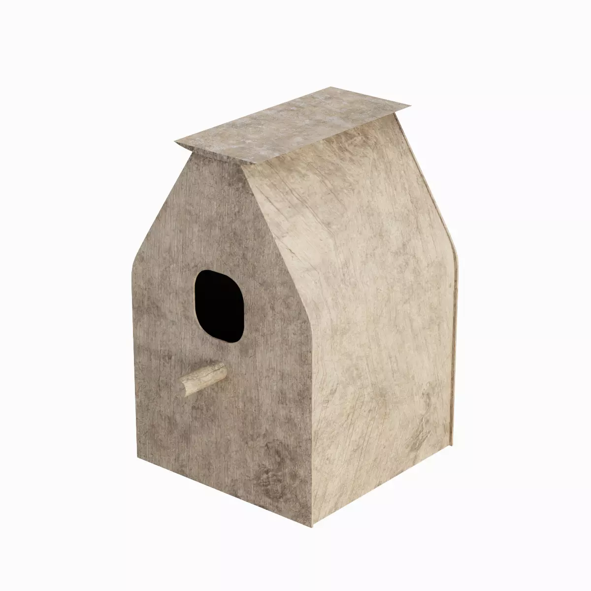 Birdhouse 01 3D model_0