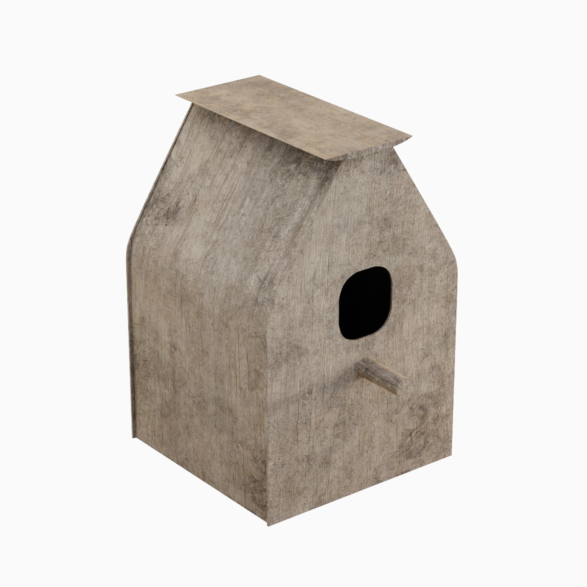 Birdhouse 01 3D model_5