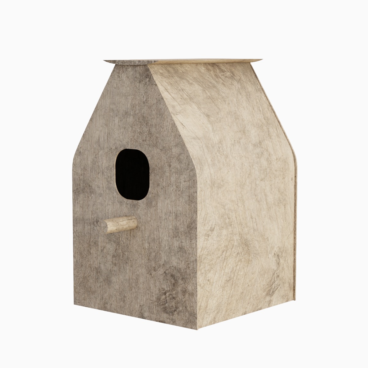 Birdhouse 01 3D model_3