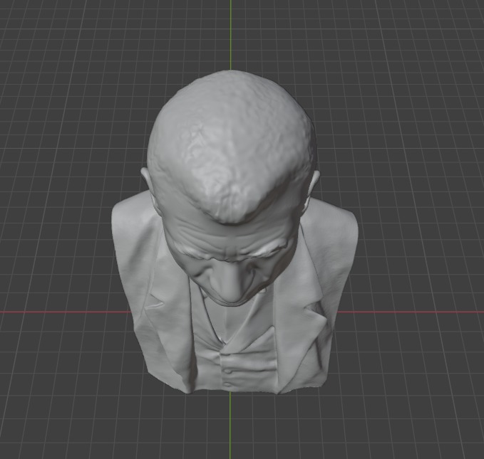 Booker T  Washington 3D print model_5