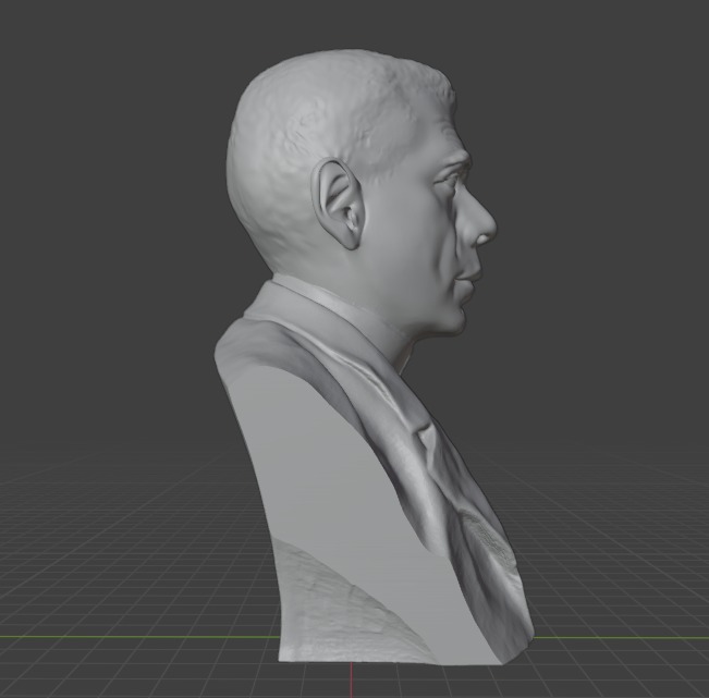 Booker T  Washington 3D print model_18