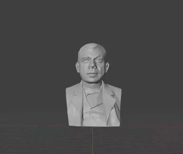 Booker T  Washington 3D print model
