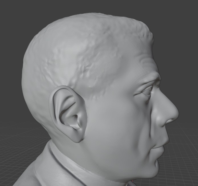Booker T  Washington 3D print model_8