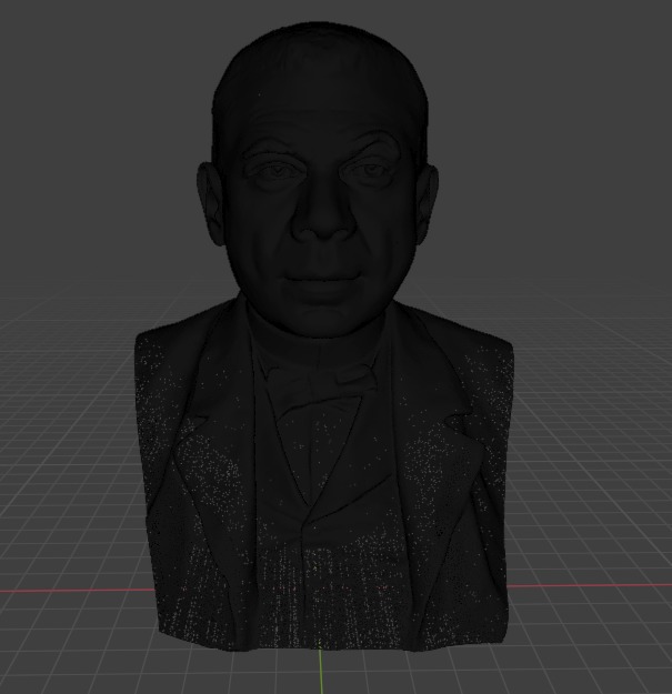 Booker T  Washington 3D print model_12