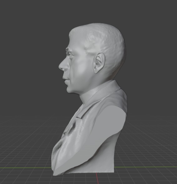 Booker T  Washington 3D print model_3