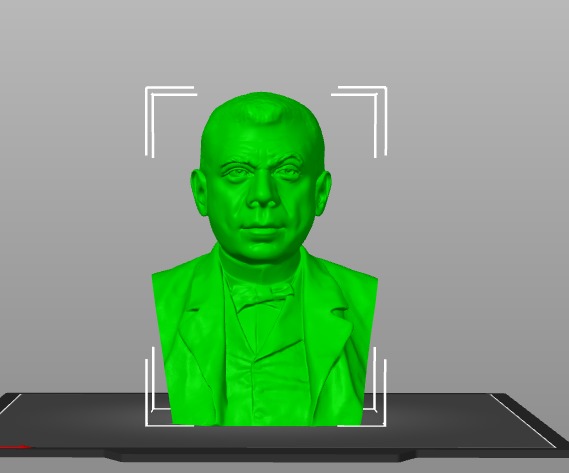 Booker T  Washington 3D print model_13