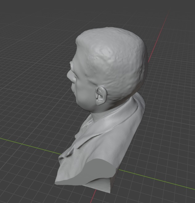 Booker T  Washington 3D print model_21