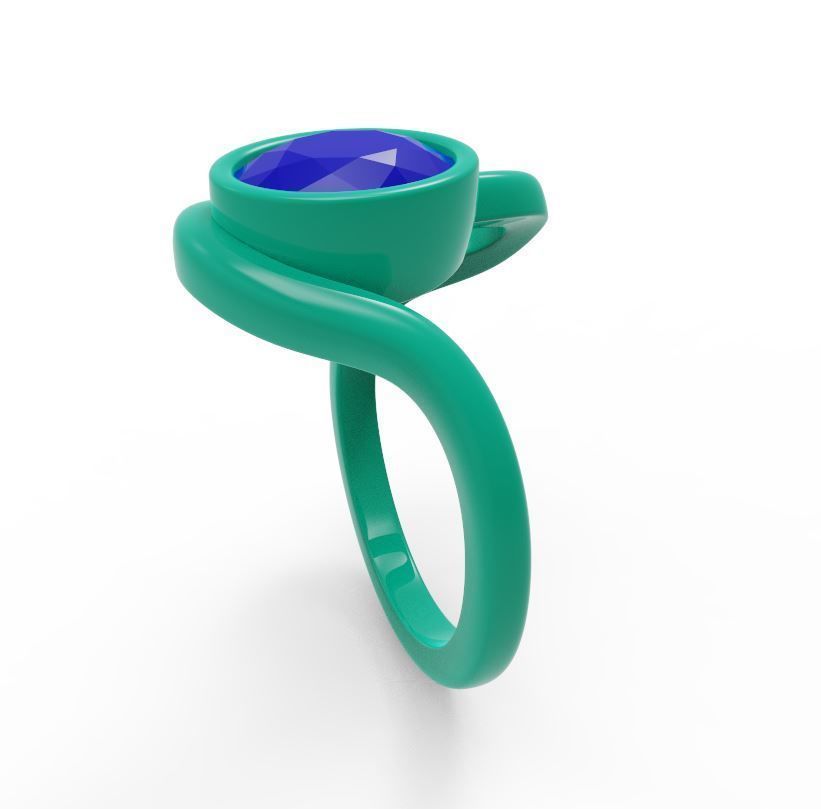Nice ring 3D print model_7