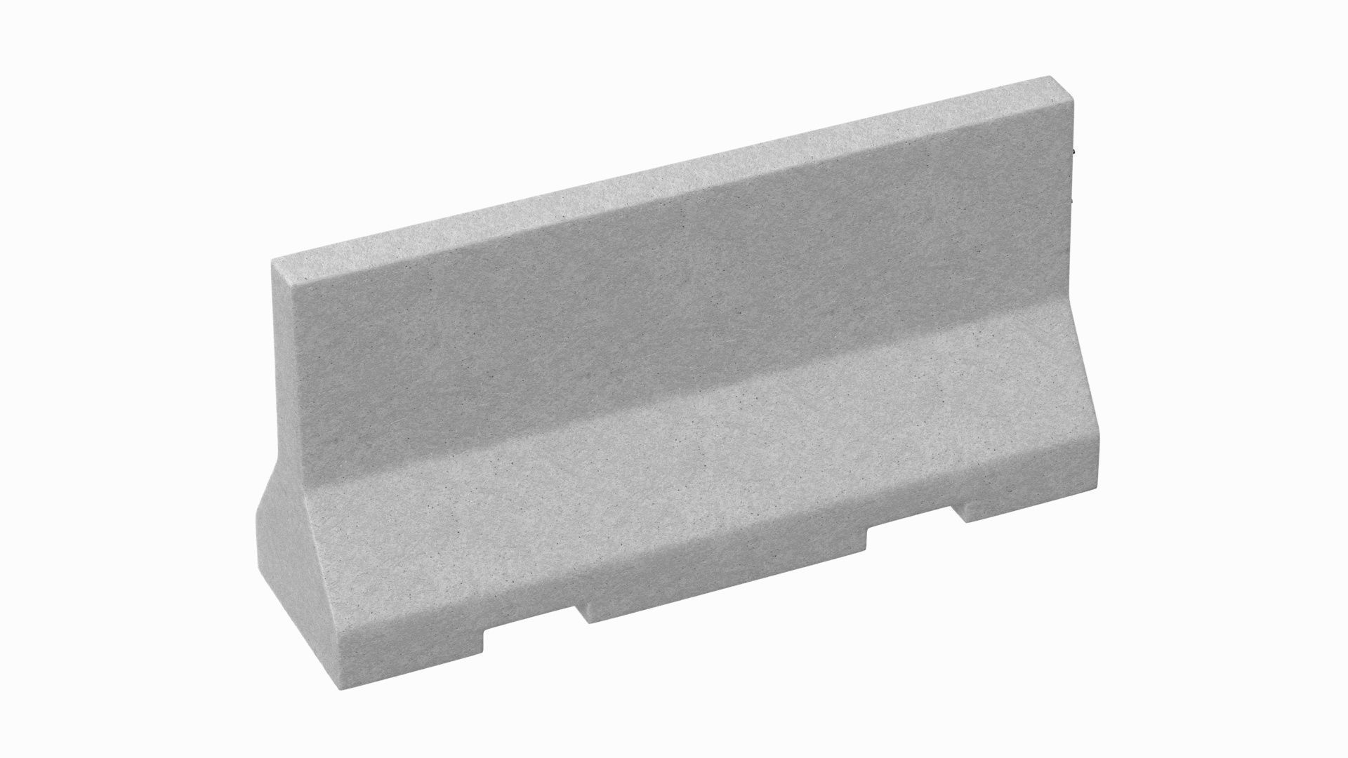 Concrete Barrier V1 3D model_4