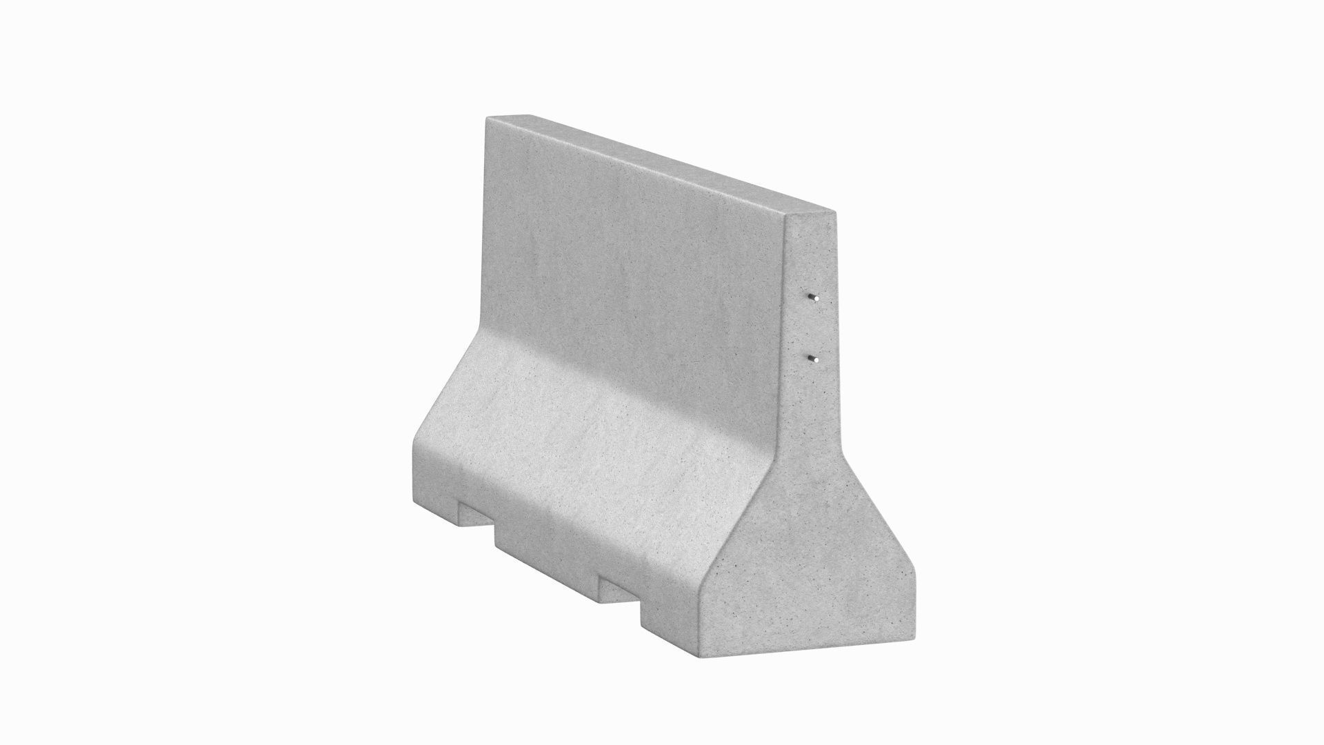 Concrete Barrier V1 3D model_3
