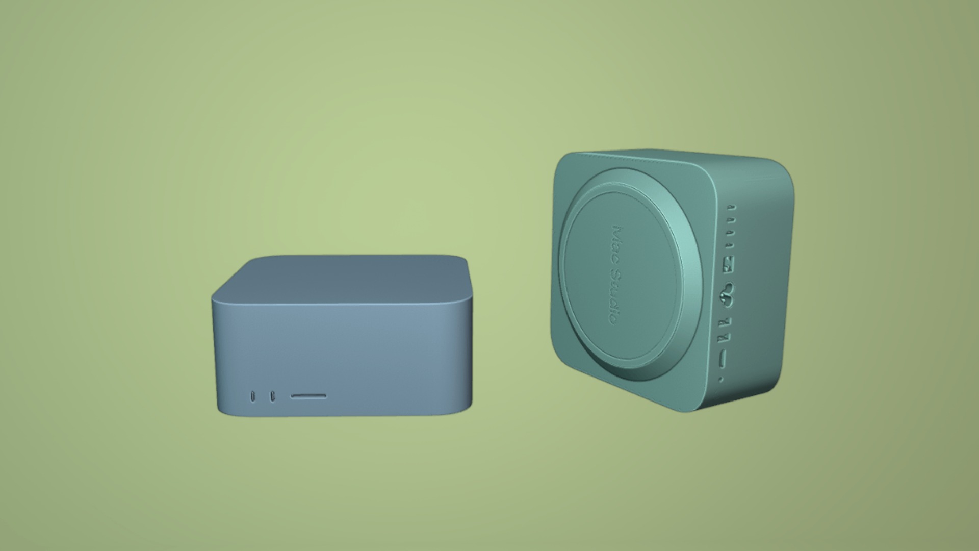 Apple Mac Studio M2 2024 3D model_10