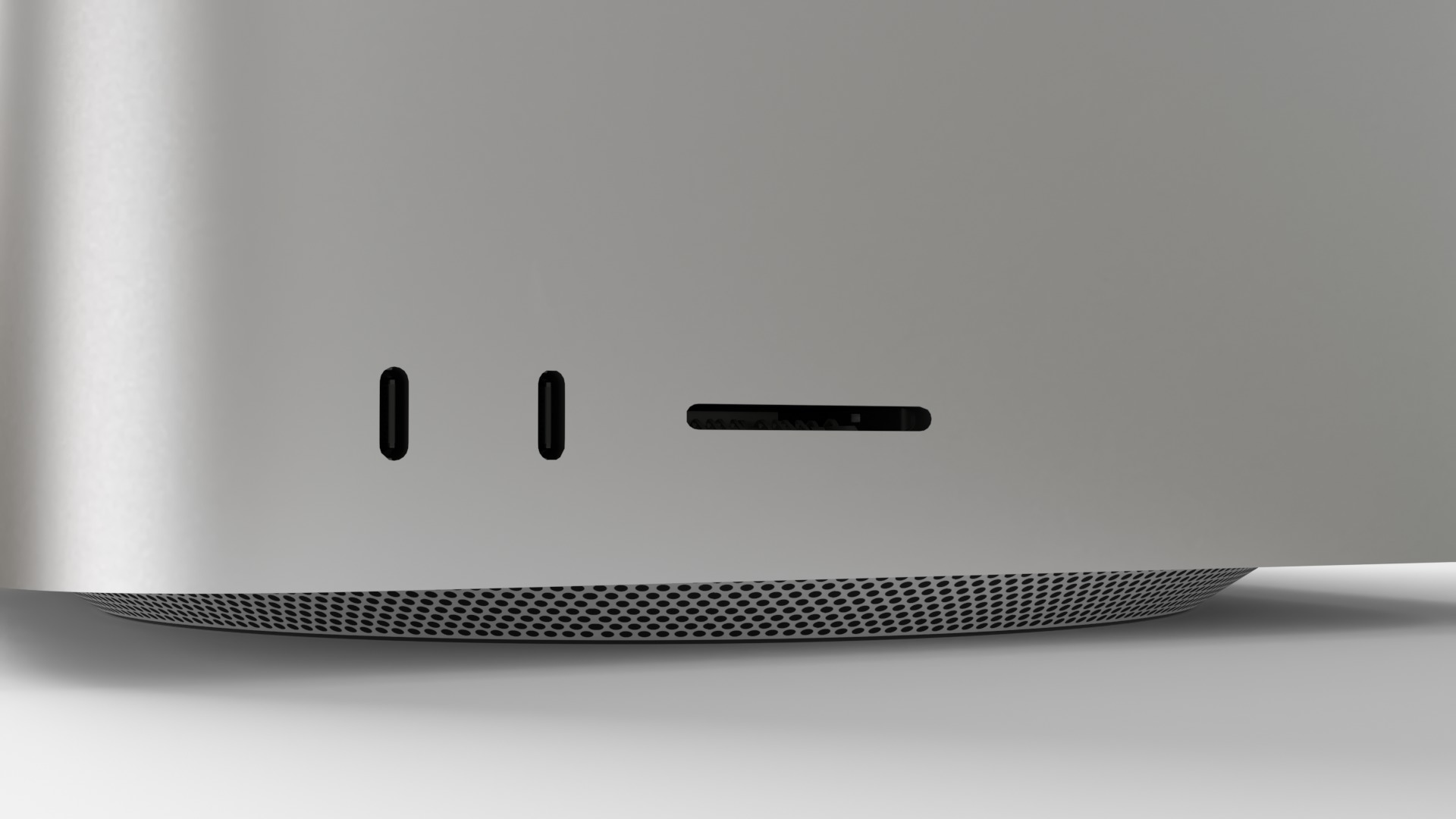 Apple Mac Studio M2 2024 3D model_8