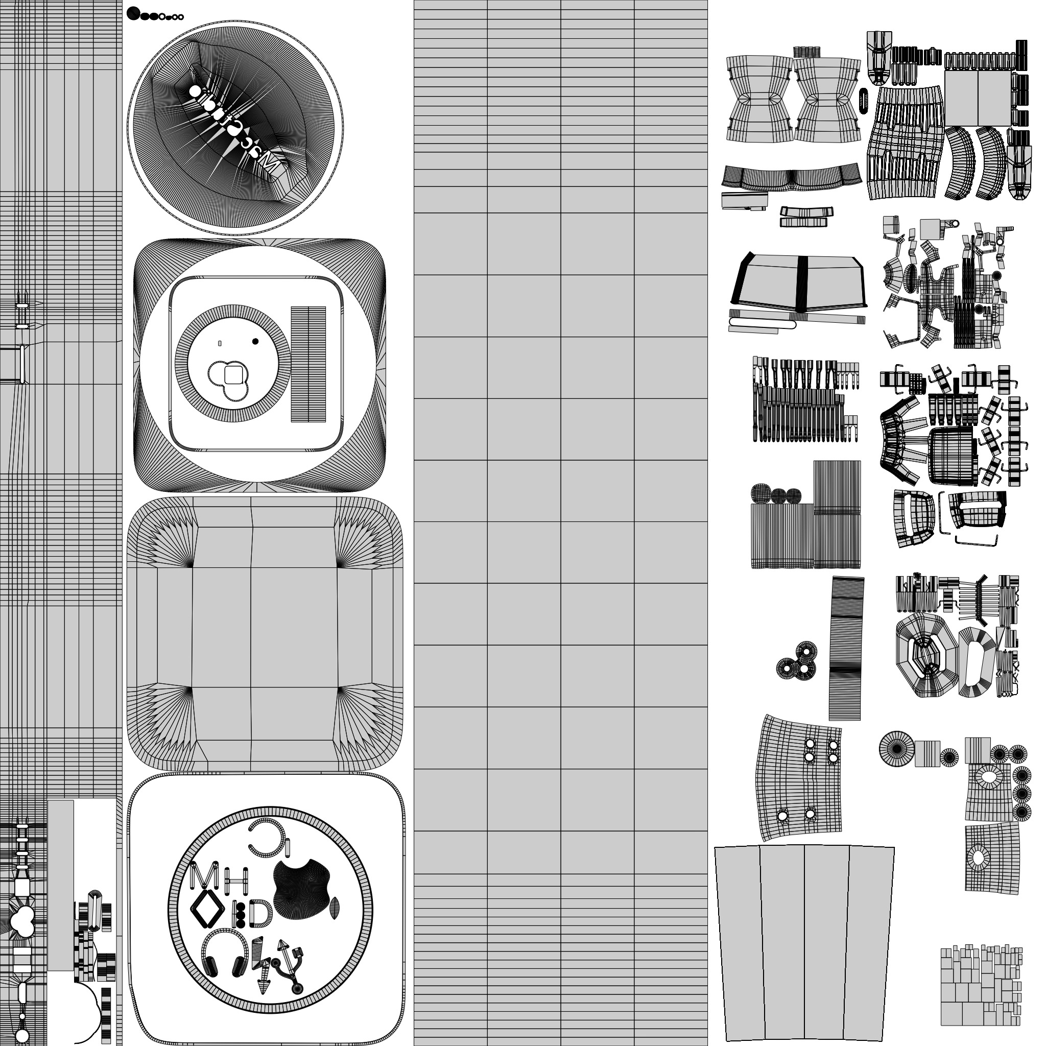 Apple Mac Studio M2 2024 3D model_11