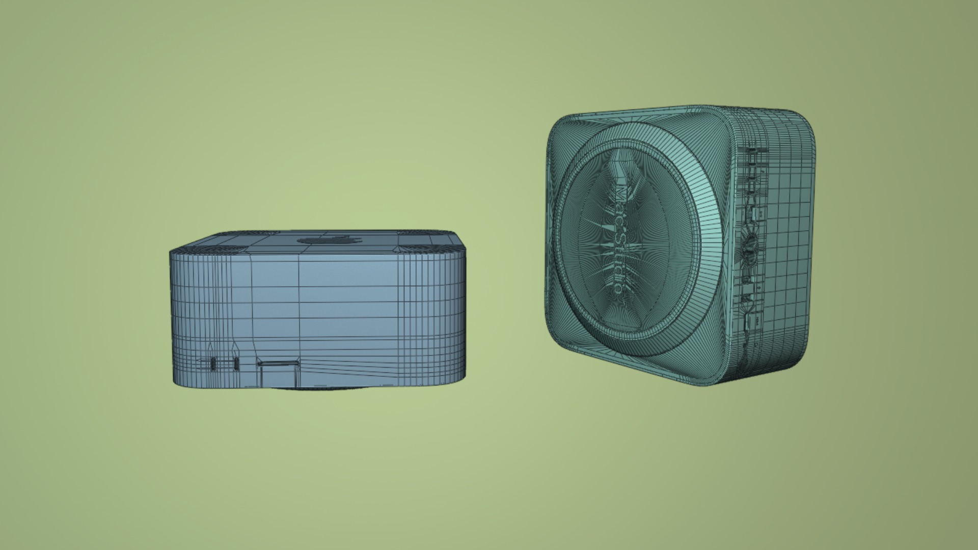 Apple Mac Studio M2 2024 3D model_9