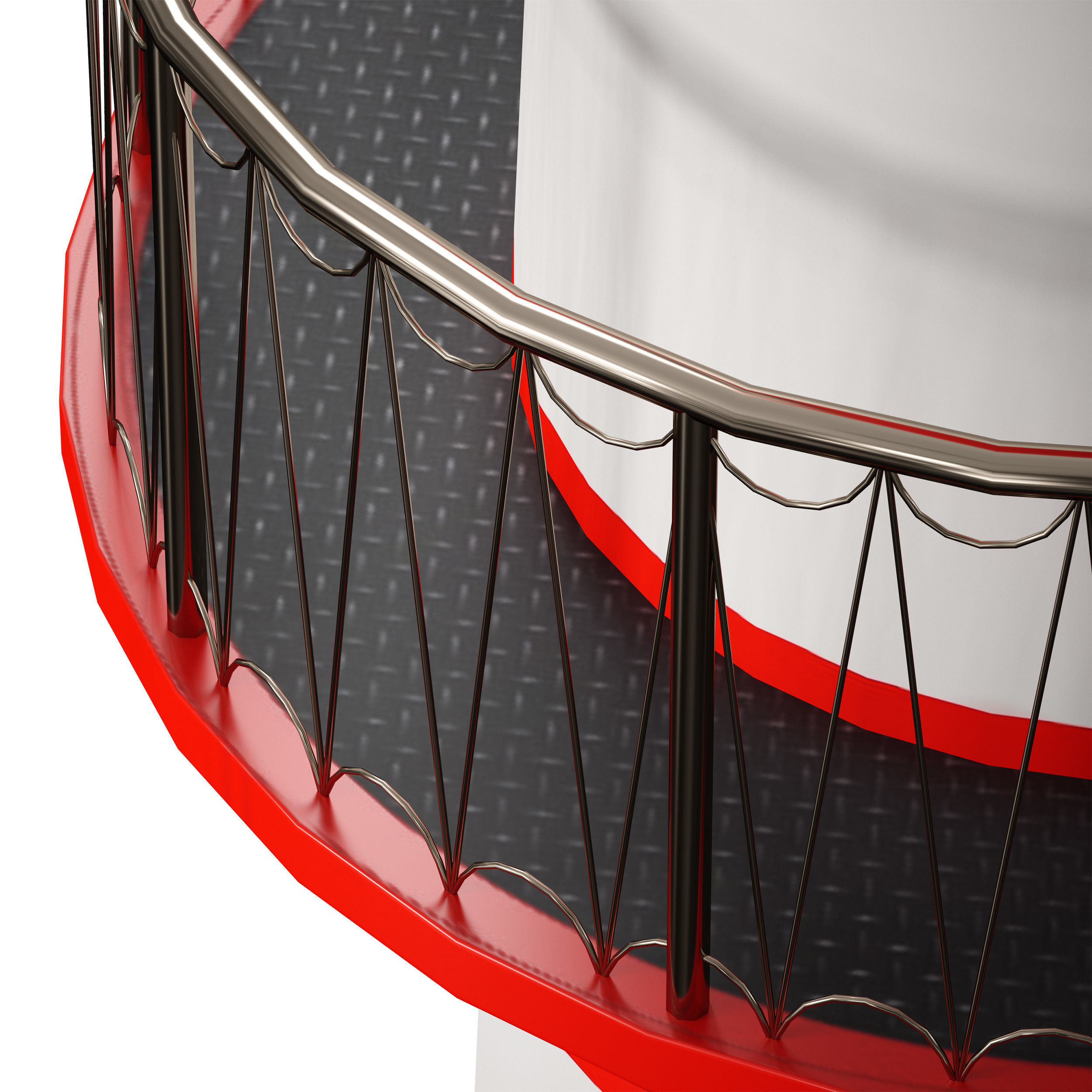 Decorative lighthouse 3D model_19