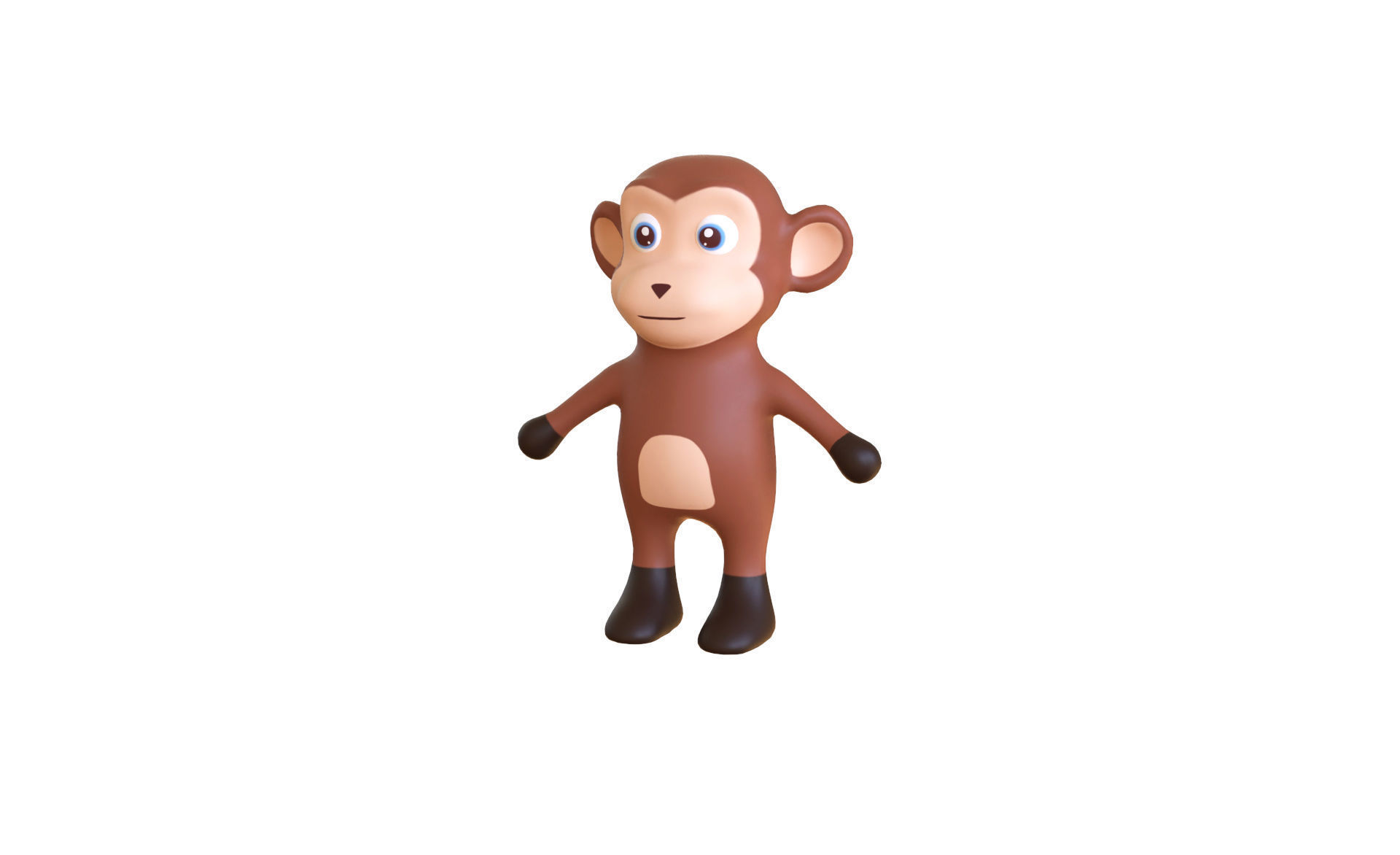 High-Quality 3D Cute Animal Character Pack 01 Low-poly 3D model_20