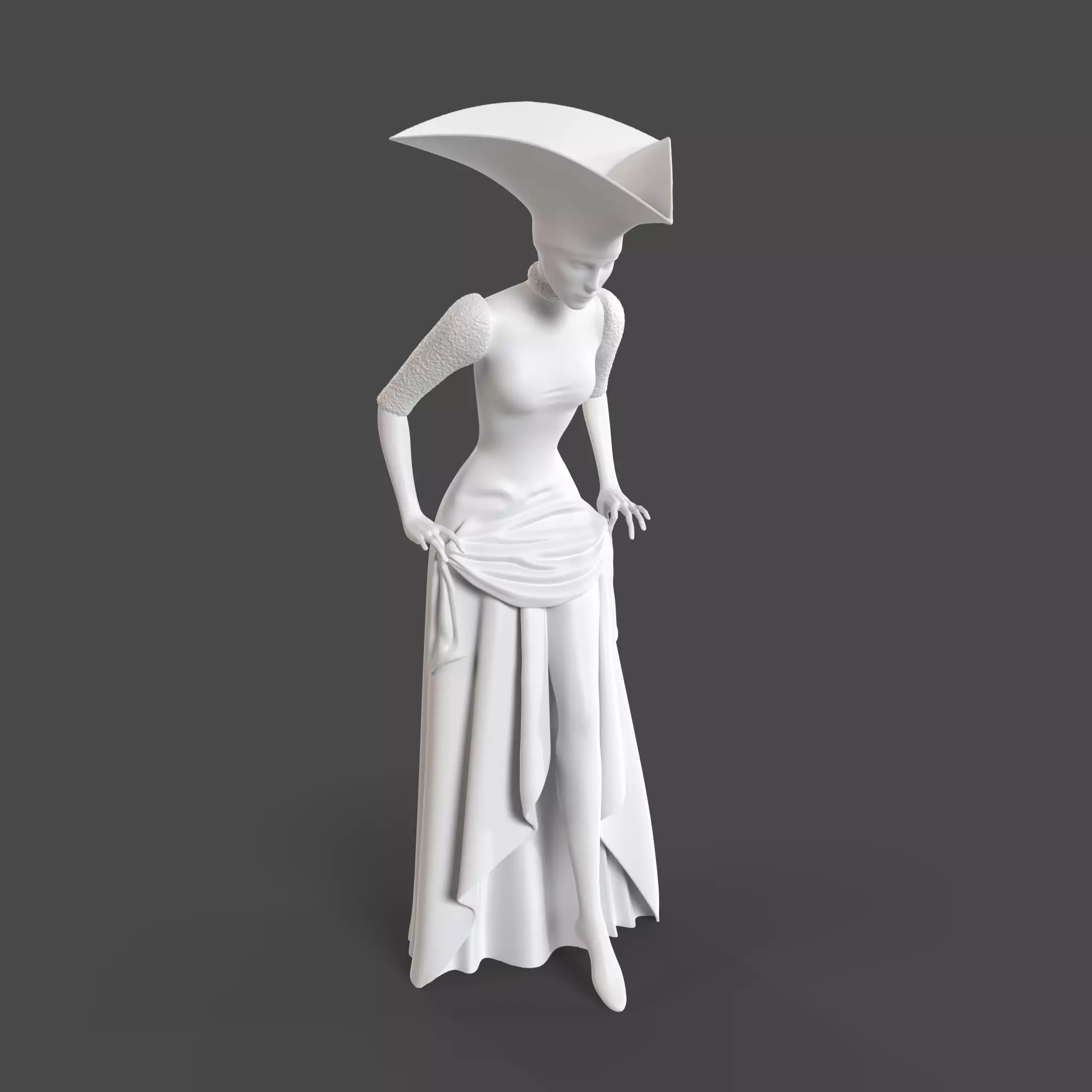 Philip Jackson Sculpture STL 3D print model_0