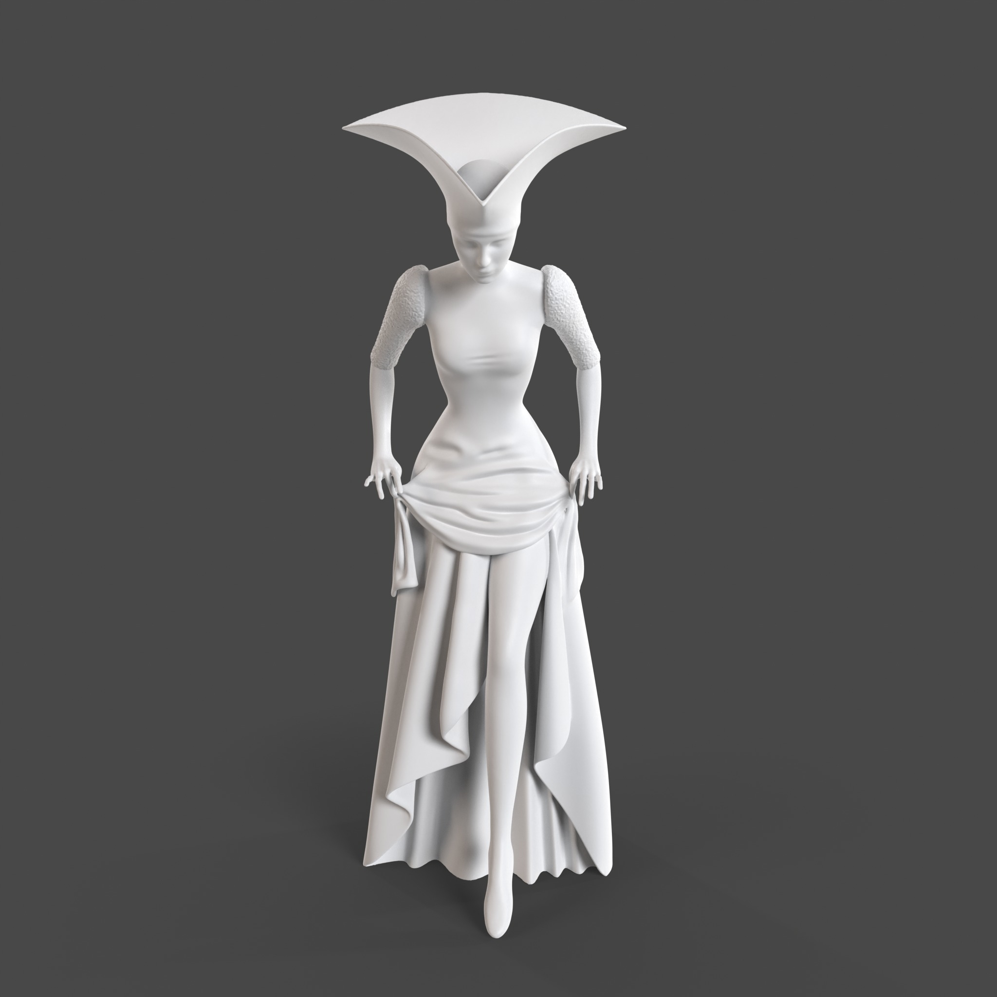 Philip Jackson Sculpture STL 3D print model_2