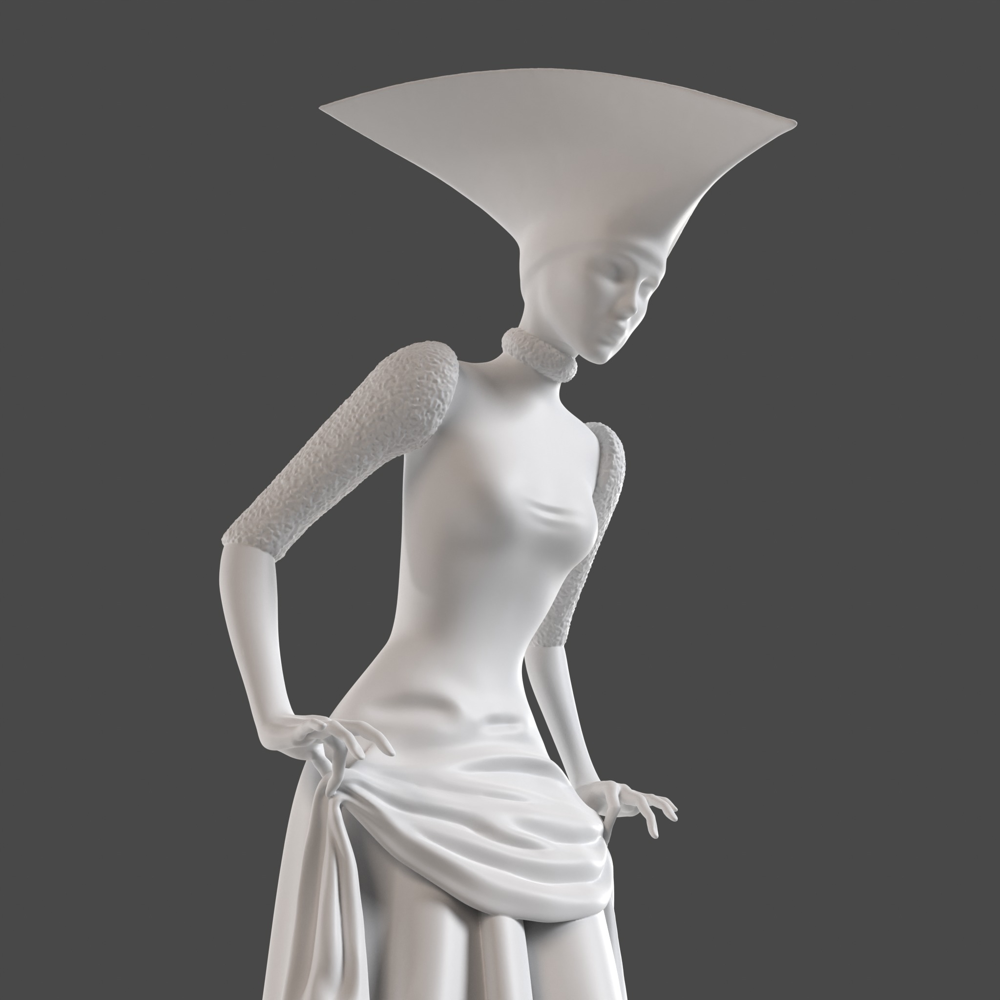 Philip Jackson Sculpture STL 3D print model_8