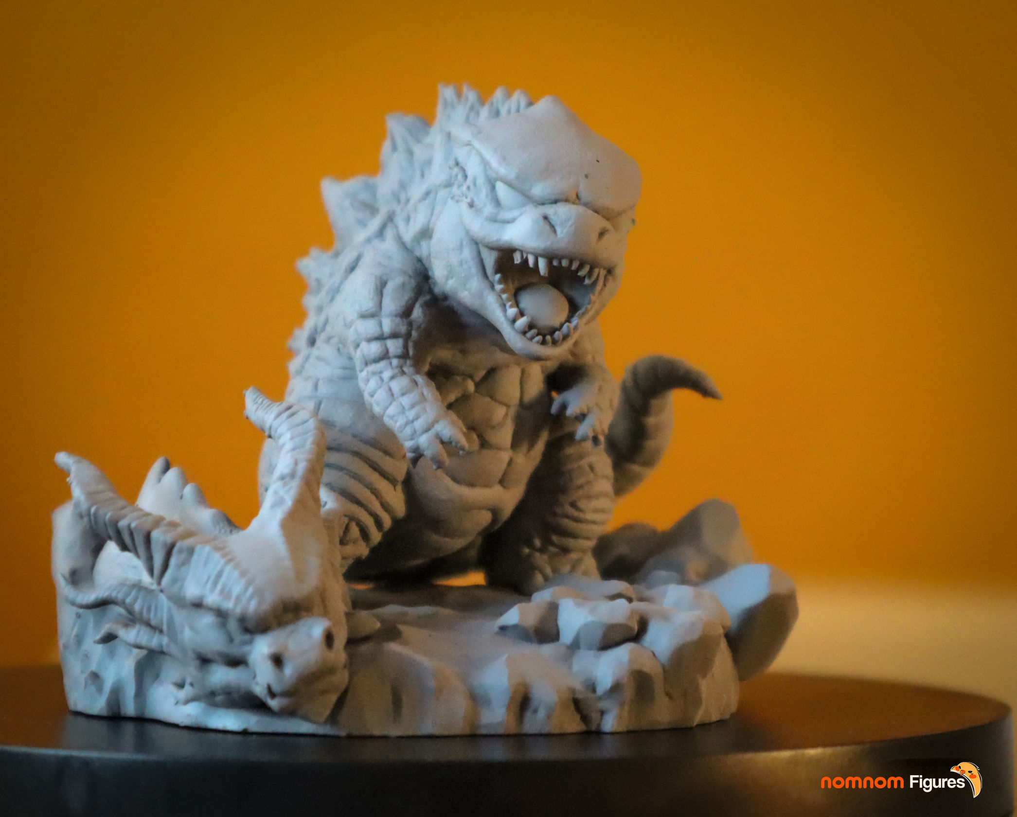 Chibi Kong VS Godzilla 3D print model_7
