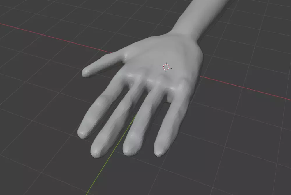 hand 3d model Free 3D model_0