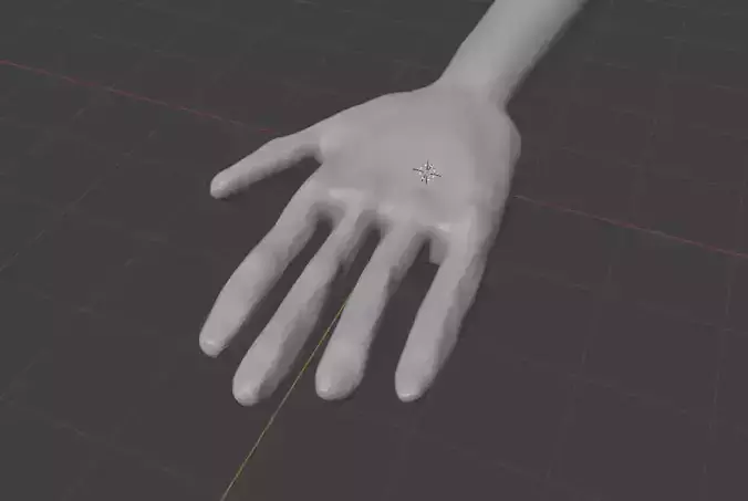 hand 3d model