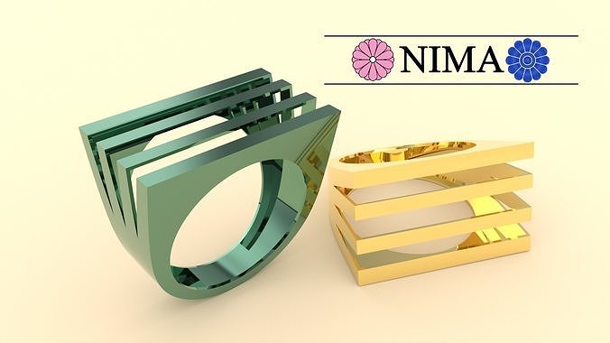 RING NARGES Free 3D print model