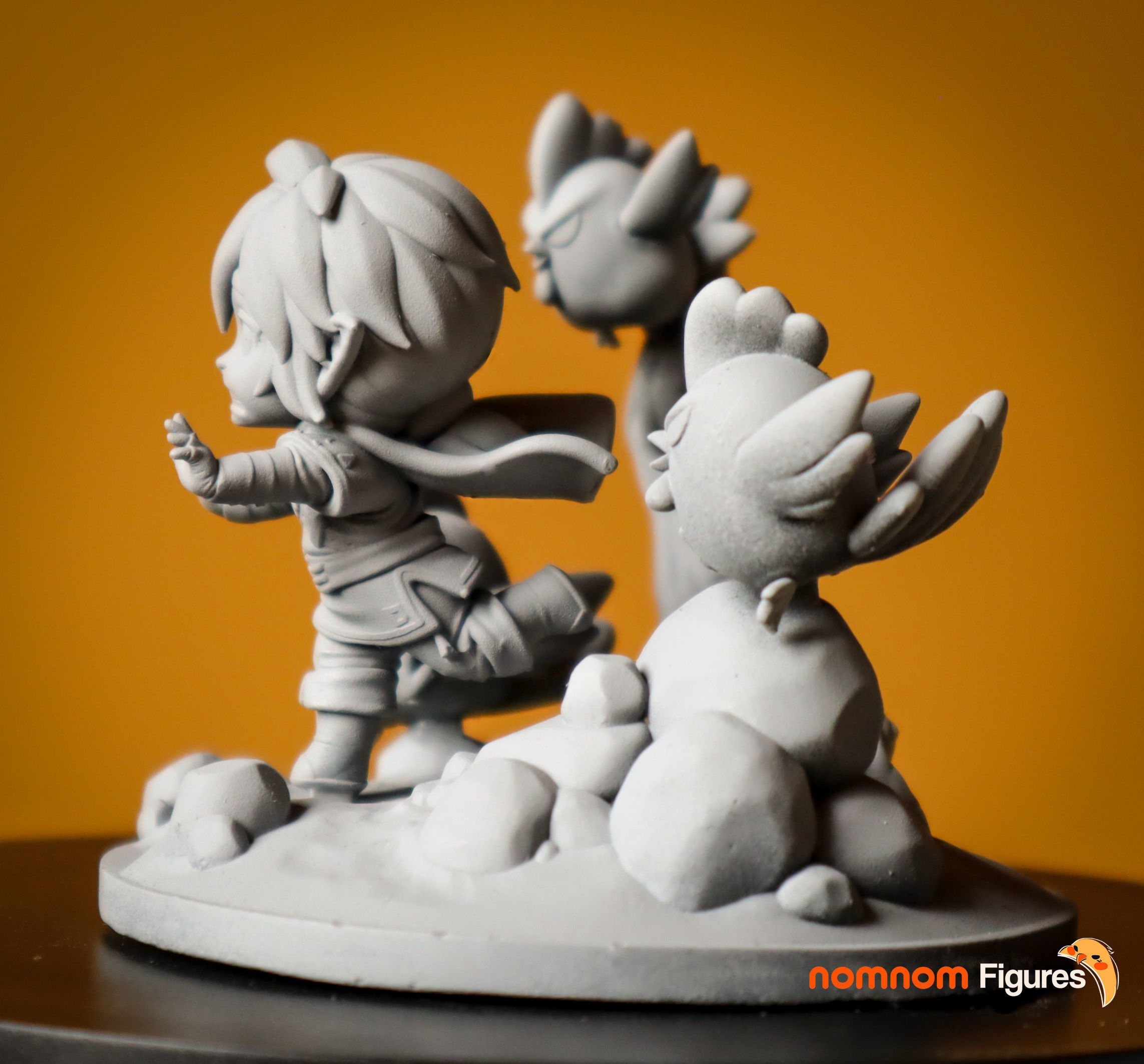 Chibi Link - Zelda Breath of the Wild 3D print model_3