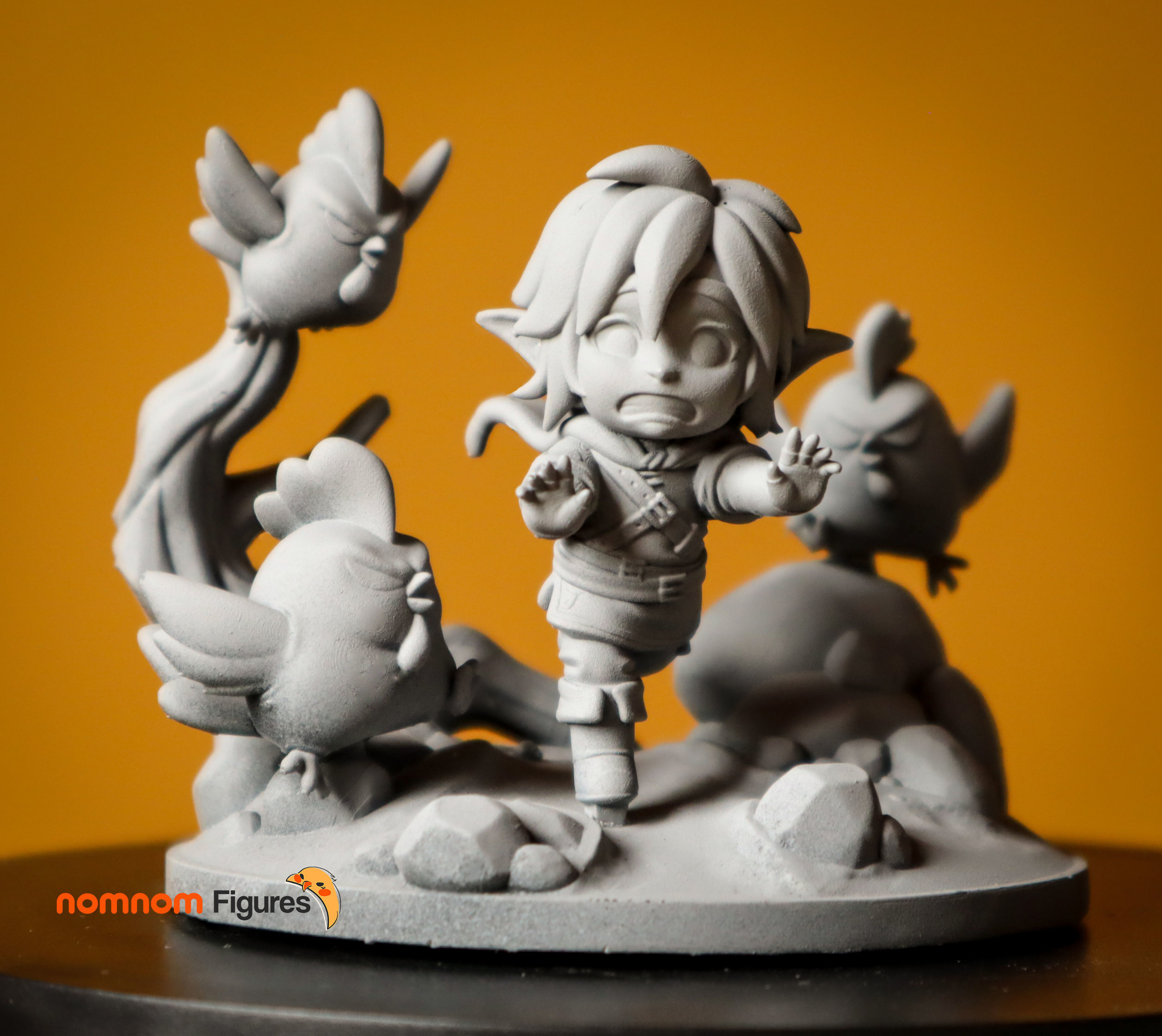 Chibi Link - Zelda Breath of the Wild 3D print model_2