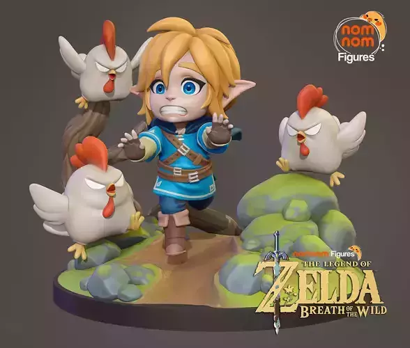 Chibi Link - Zelda Breath of the Wild