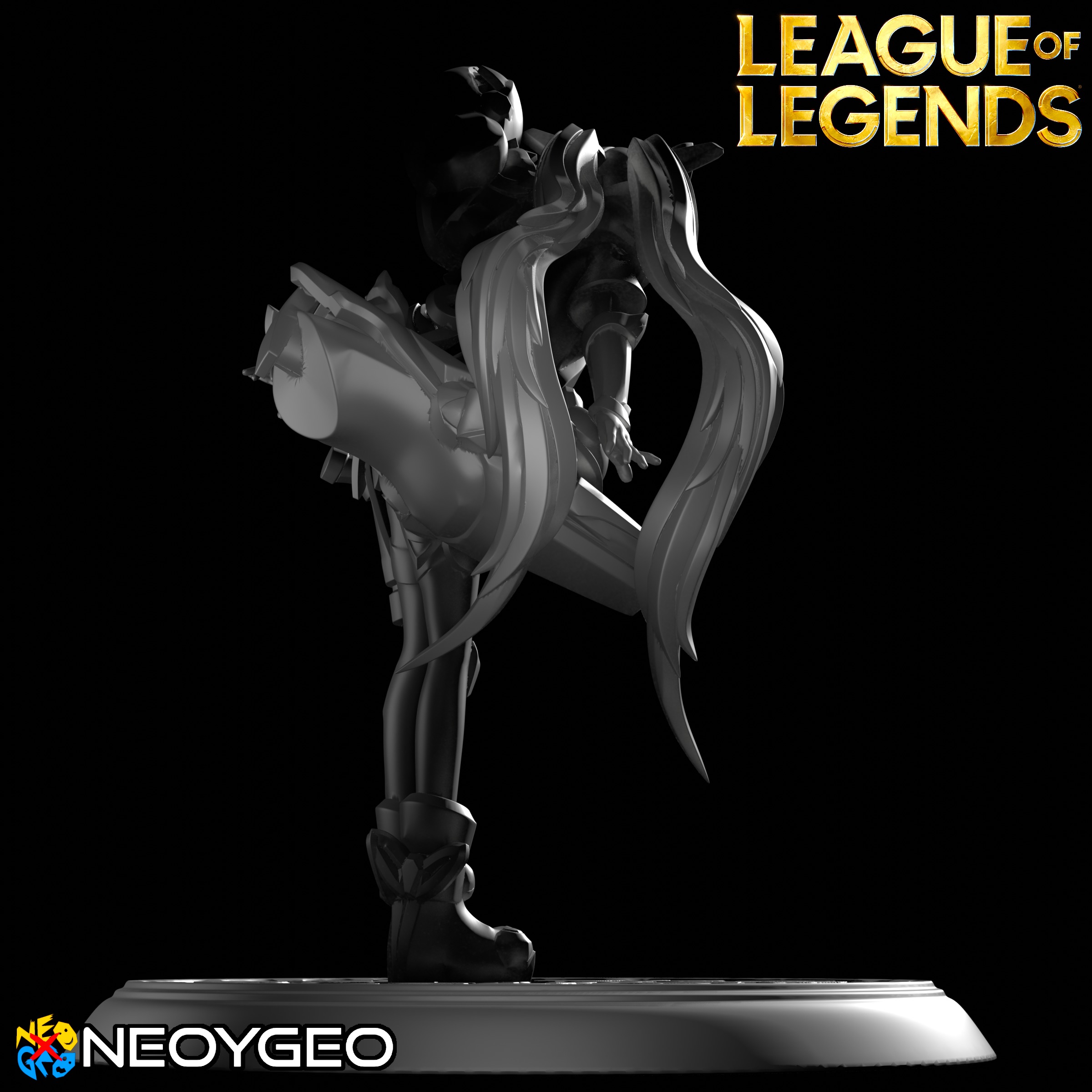 JINX PRESTIGE BATTLE CAT - LEAGUE OF LEGENDS 3D print model_4