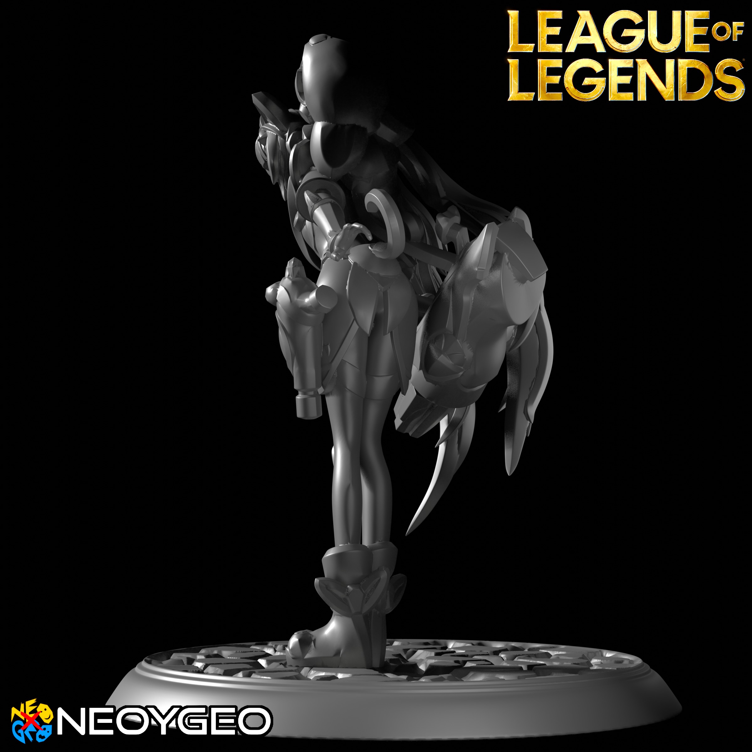 JINX PRESTIGE BATTLE CAT - LEAGUE OF LEGENDS 3D print model_2