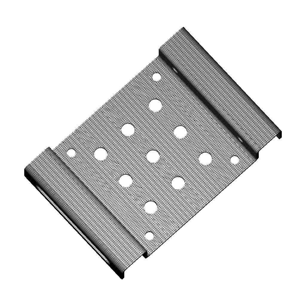 Hard Disk Mounting Bracket 3D print model_3