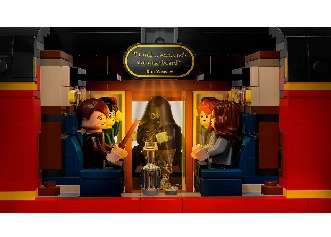 PixelBricks3D - LEGO Hogwarts Express  3D print model_6