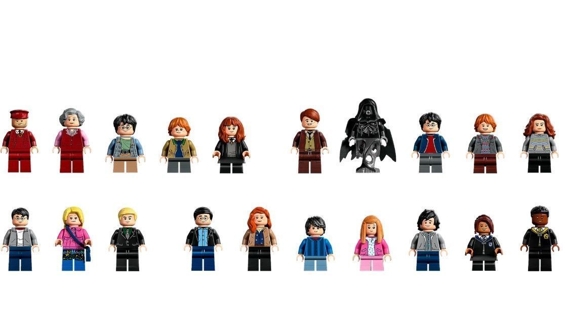 PixelBricks3D - LEGO Hogwarts Express  3D print model_8