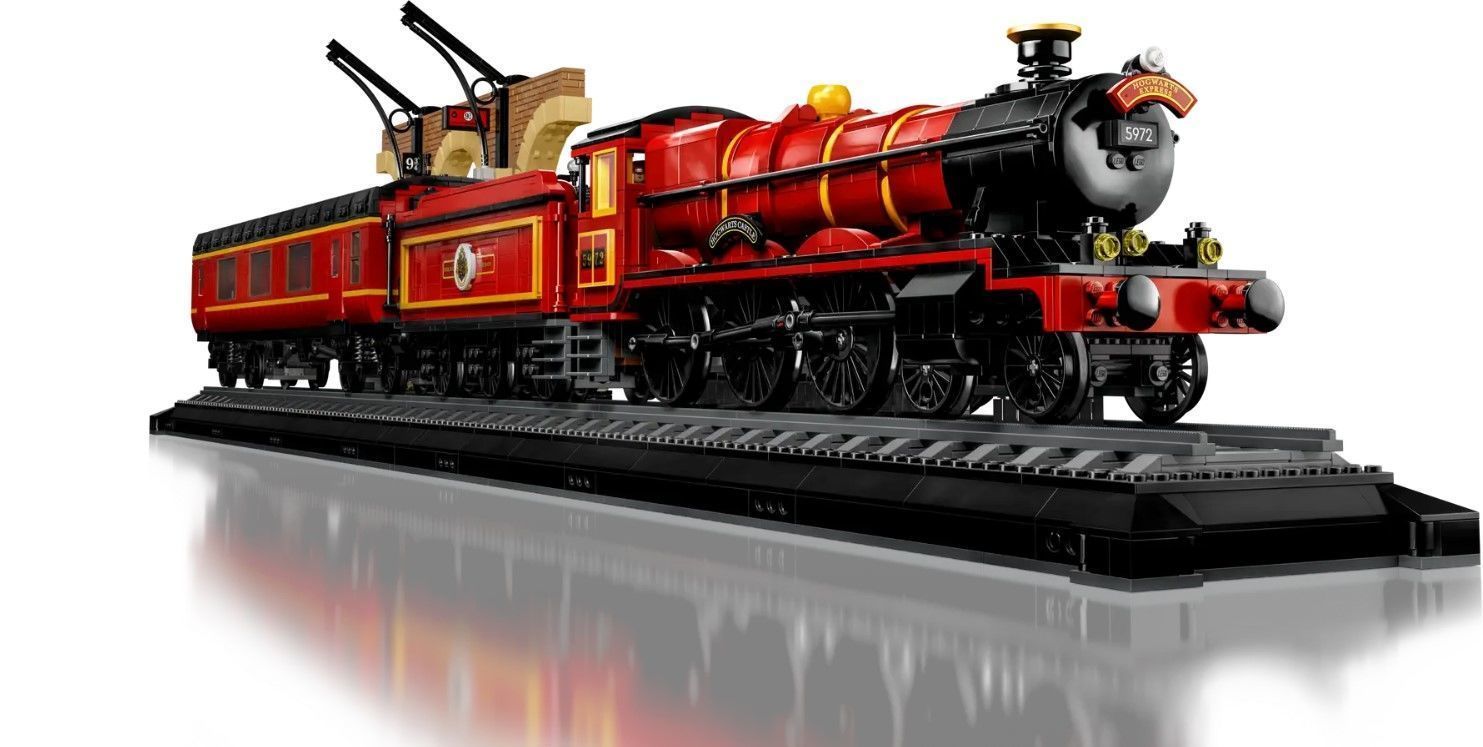 PixelBricks3D - LEGO Hogwarts Express  3D print model_1