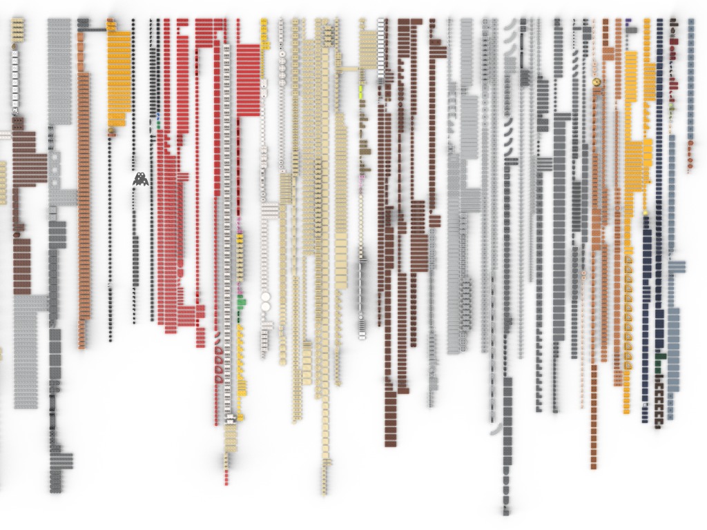 PixelBricks3D - LEGO Hogwarts Express  3D print model_11