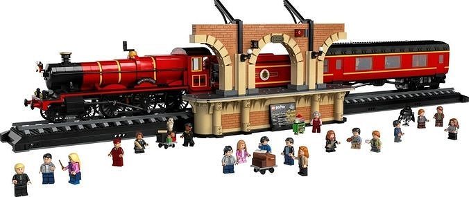 PixelBricks3D - LEGO Hogwarts Express  3D print model